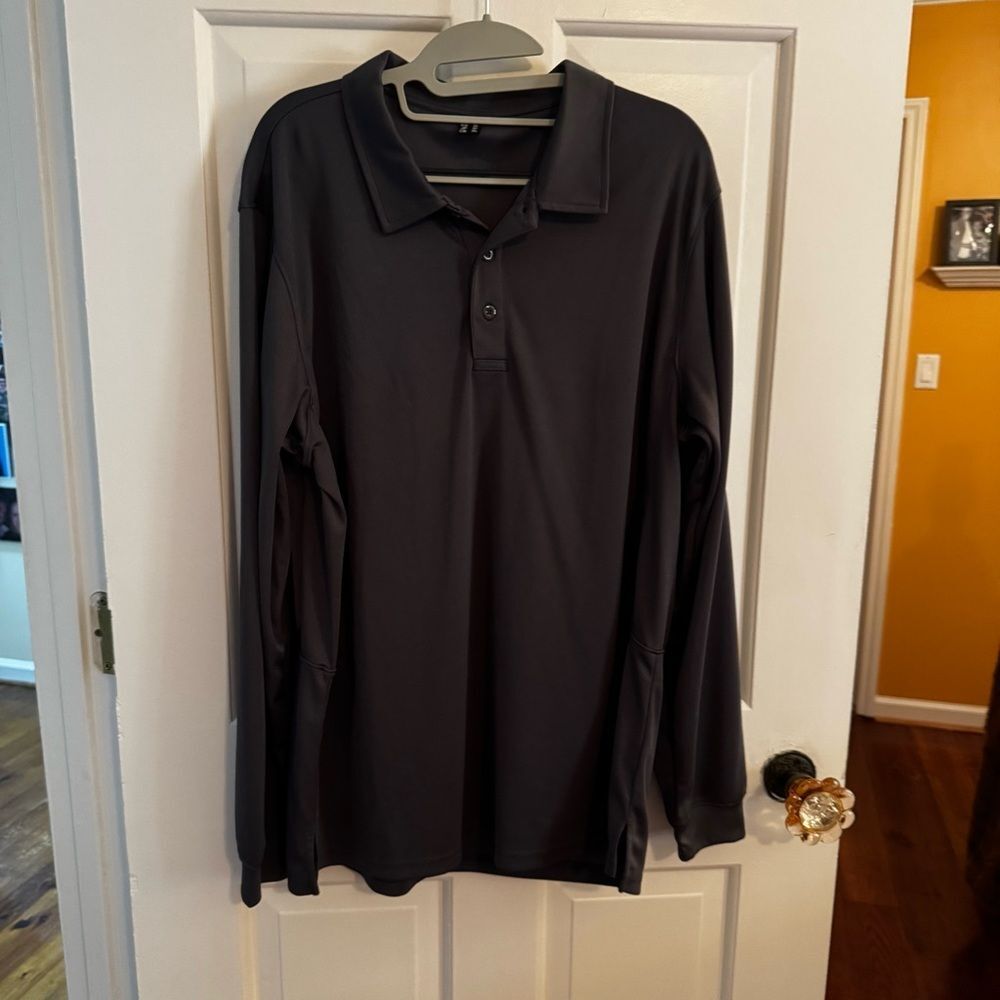 Men's Black Polo Shirt